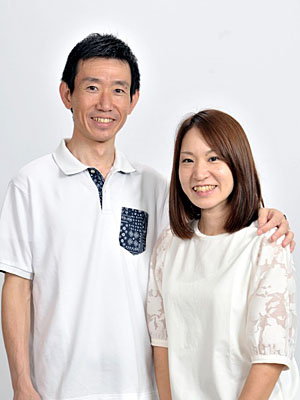 ご夫婦の写真撮影