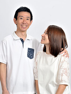 ご夫婦の写真撮影