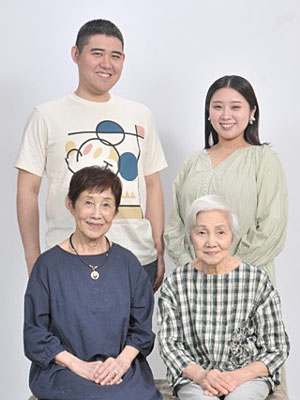 家族写真撮影