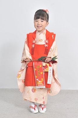 七五三記念撮影